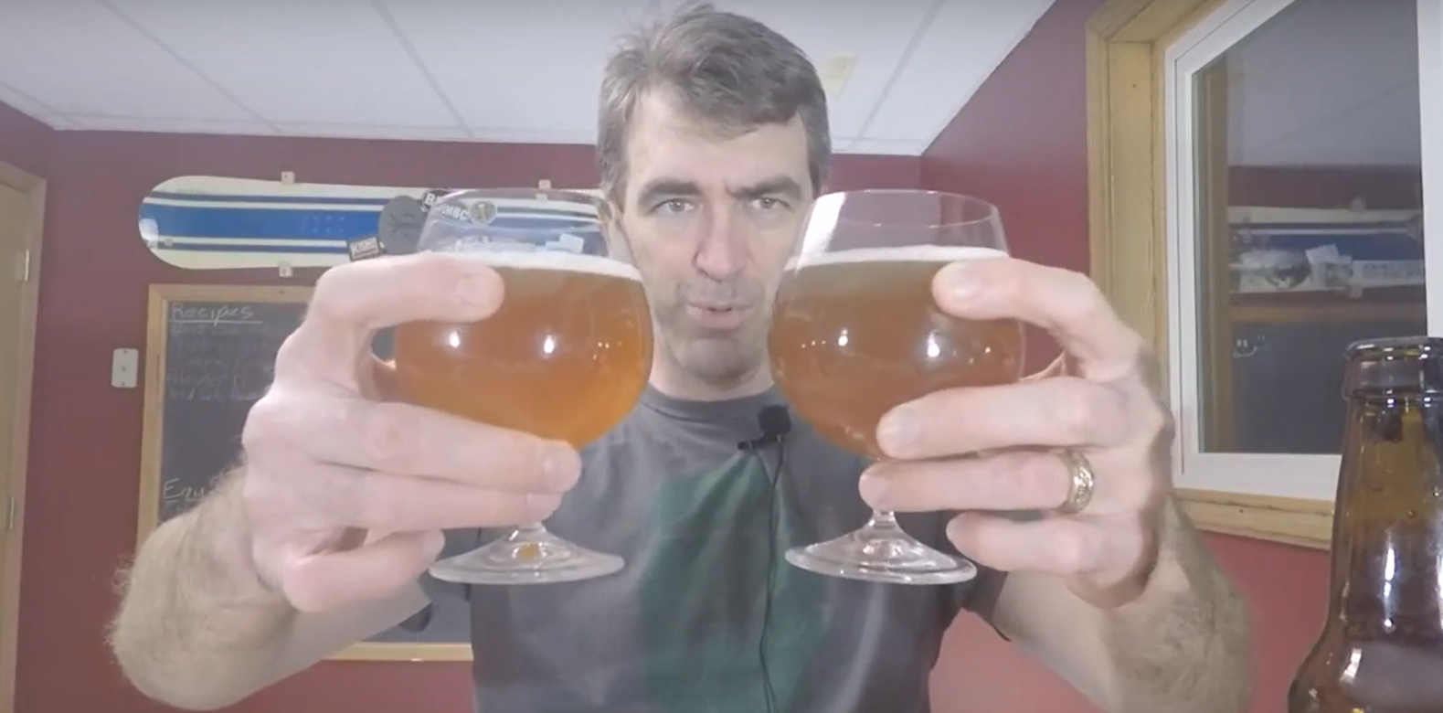 Two beers from one batch
